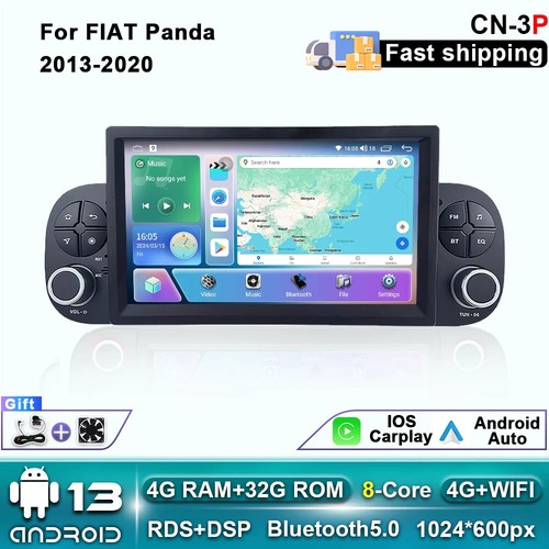 Android 13 Auto Carplay Autoradio für Fiat Panda 13-20 1Din GPS 4G DSP Head Unit - Bild 19 von 39