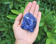 LARGE Rough Sodalite Chunks, 2 - 3" Natural Raw Sodalite Crystal Gemstones