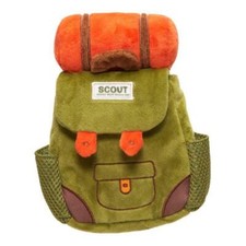 Bark Multicolored Plush Rucksack Dog Toy
