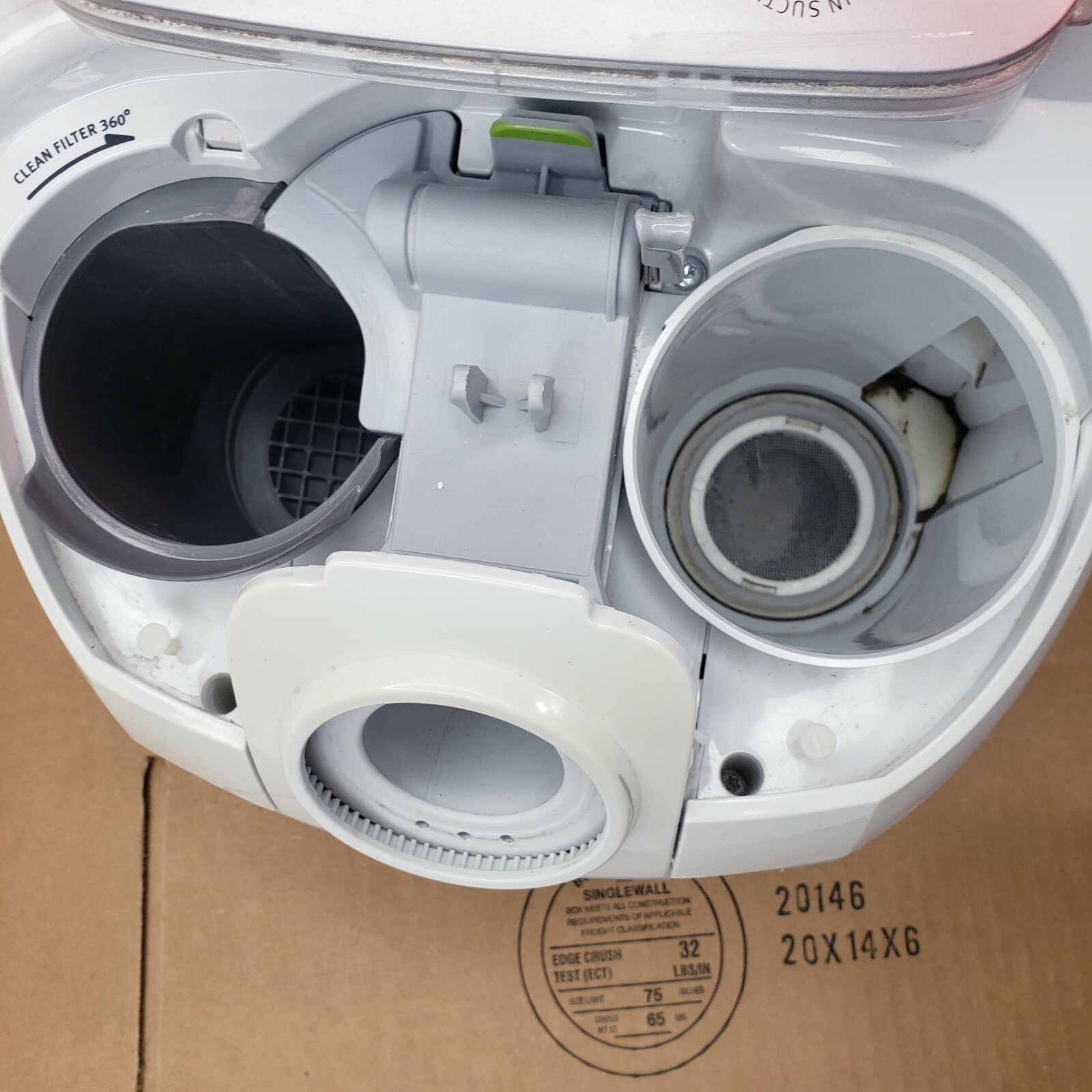 Electrolux Twin Clean EL7055 Cyclone Bagless Vacuum Canister Only