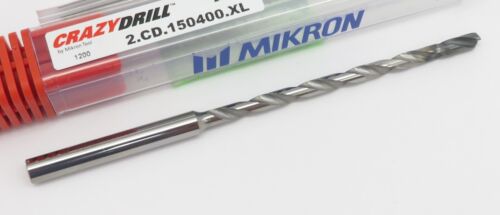 Mikron Tool 2.CD.150400.XL VHM-Bohrer Innenkühlung 15xD Kleinbohrer Ø 6mm d1 4mm - Bild 2 von 5