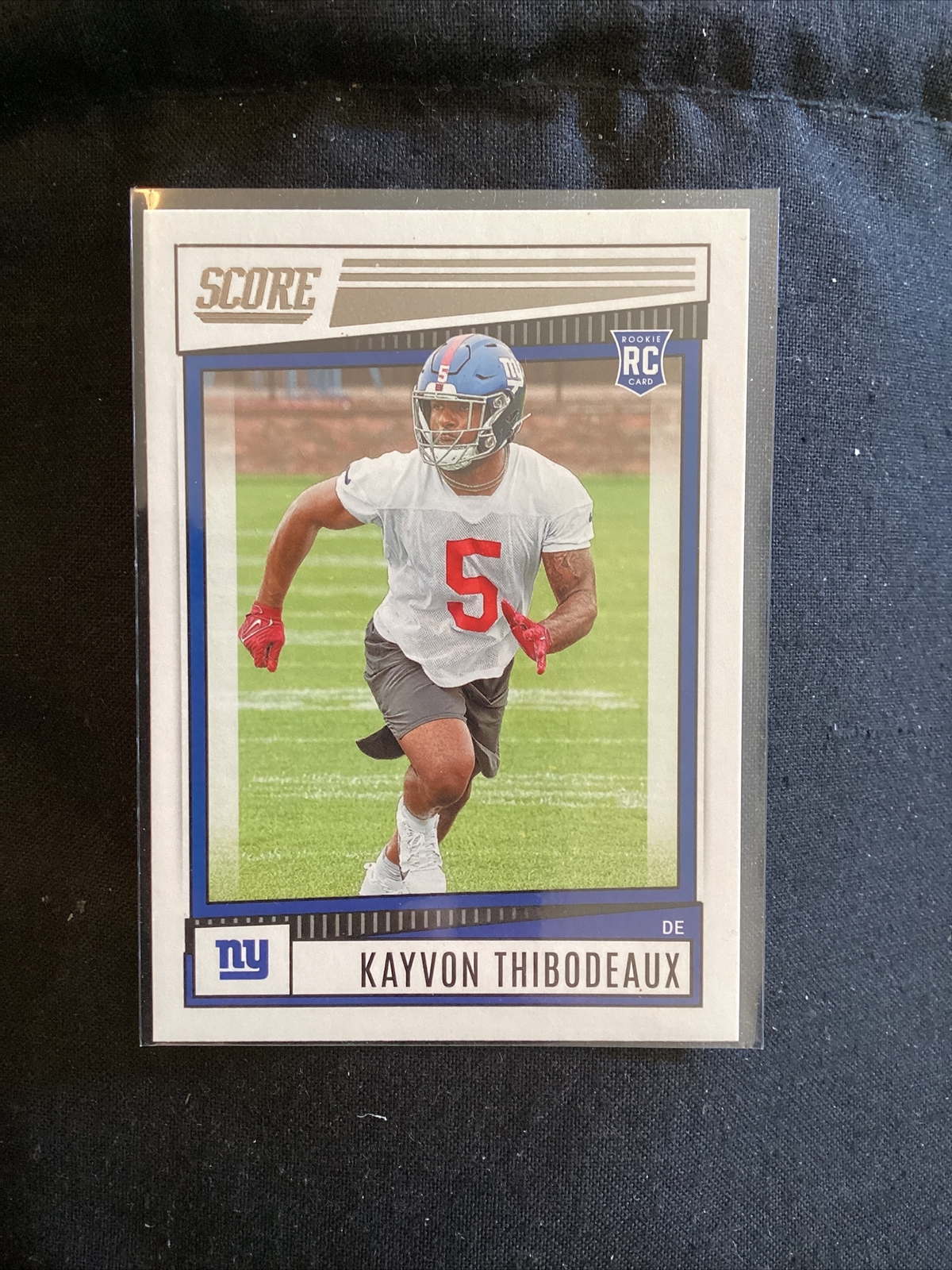 2022 Score Kayvon Thibodeaux RC New York Giants #308. Jt3