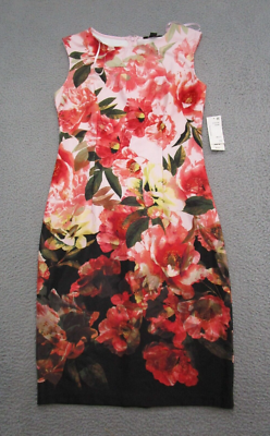 sl fashions floral dress SL Fashions 9272147 Tiered Floral Print A Line Tea Length Cocktail Dre –  The Dress Outlet