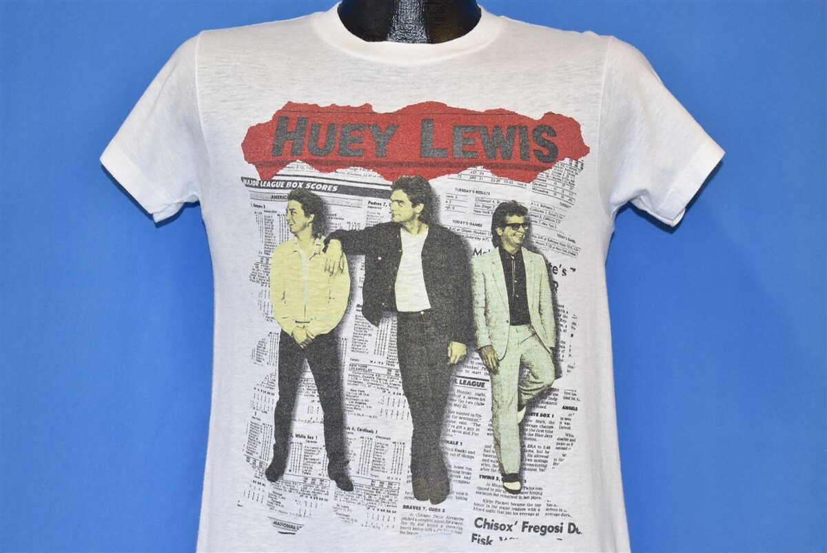 Huey Lewis Doobie Brothers シャツ 1987年 Vintage 1987 Doobie Brothers Huey Lewis Tour Tee | eBay