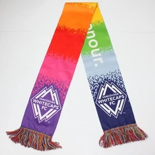 Ruffneck Scarves MLS Vancouver Whitecaps FC Soccer Pride Night Scarf One Size