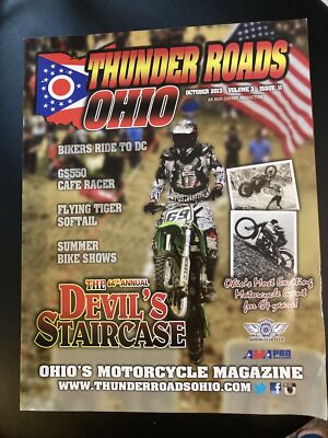 THUNDER ROADS motorcycle magazine Ohio Biker Ride To DC October  2013 Vol 3