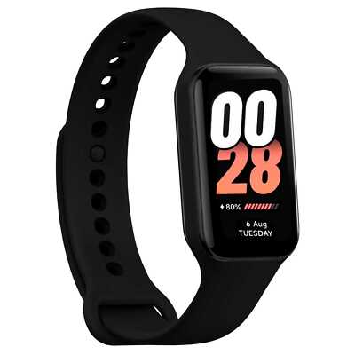 Cinturino in pelle + custodia in acciaio inossidabile per Xiaomi Smart Band 8 Active / Redmi Band 2 Bracciale da polso SmartWatch Cinturino  44