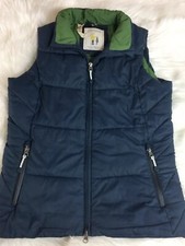 Seasalt Size 8 Roe Deer Gilet Showerproof Navy Blue Vest Performance Outerwear