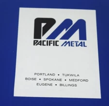 Vintage Pacific Metal Co Reference Guide