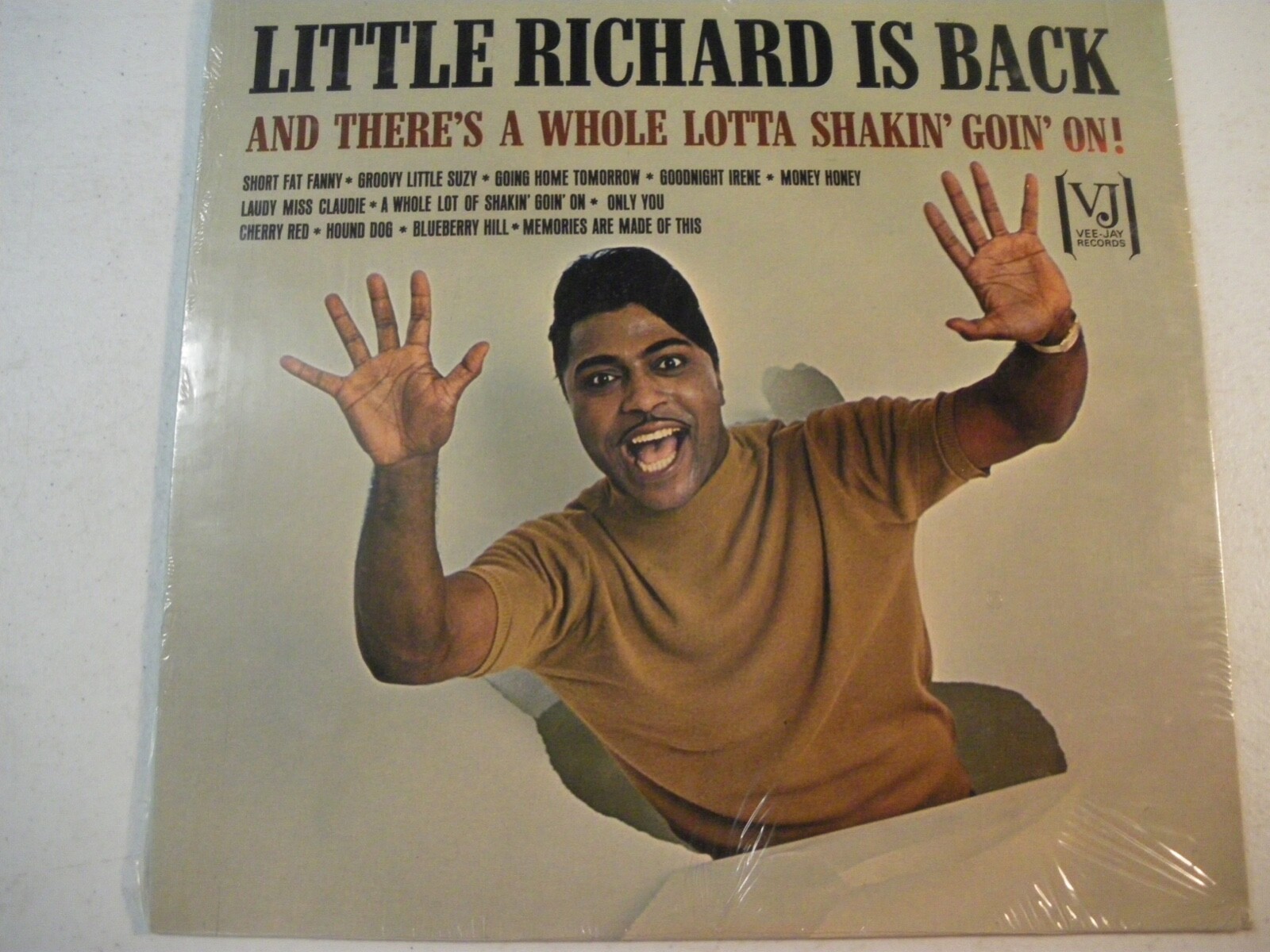 LITTLE RICHARD Is Back VEE JAY ** SEALED LP ** Original VJS 1107  1964