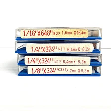 Vintage Chartpak Pressure Sensitive Graphic Tape Lot 4 Various Types