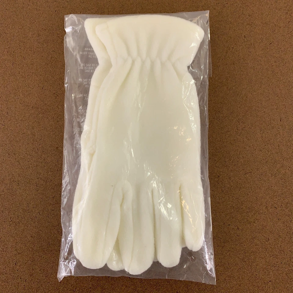 Guantes Micro Polar Crema Go-Warm Vintage Azul Marino Género Neutro Juvenil Talla L/XL Nuevos con Etiquetas Foto 3 de 3