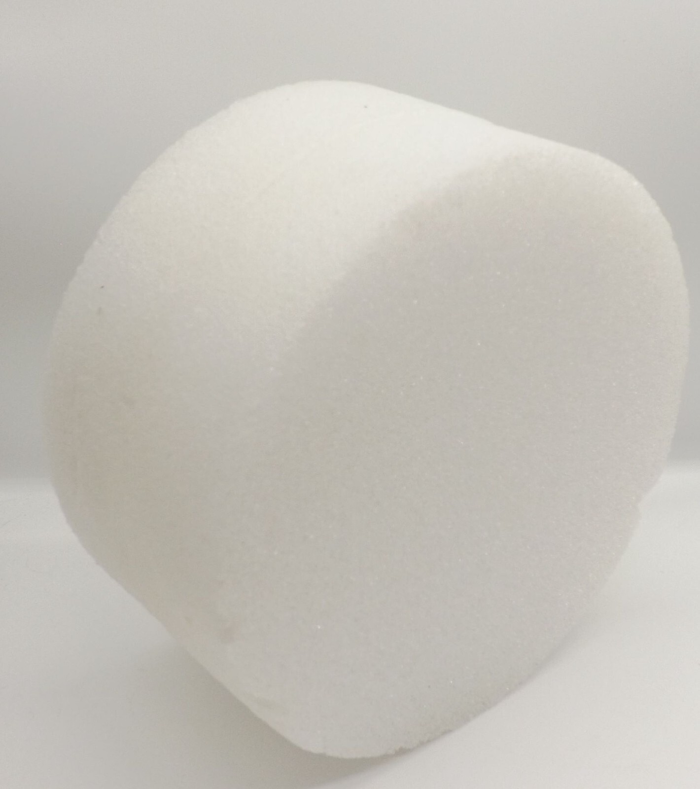 White Floral Styrofoam Foam Circle Disc Cake Home Wedding Decor 8 x 4" eBay