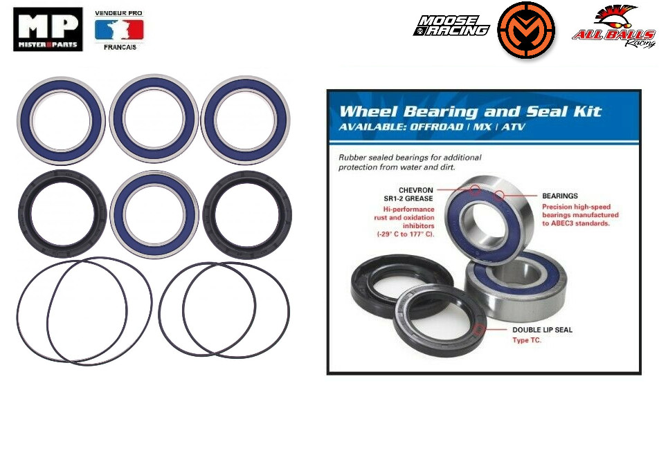 Roulement arrière Yamaha Raptor 700 kit complet pour rando tout-terrain