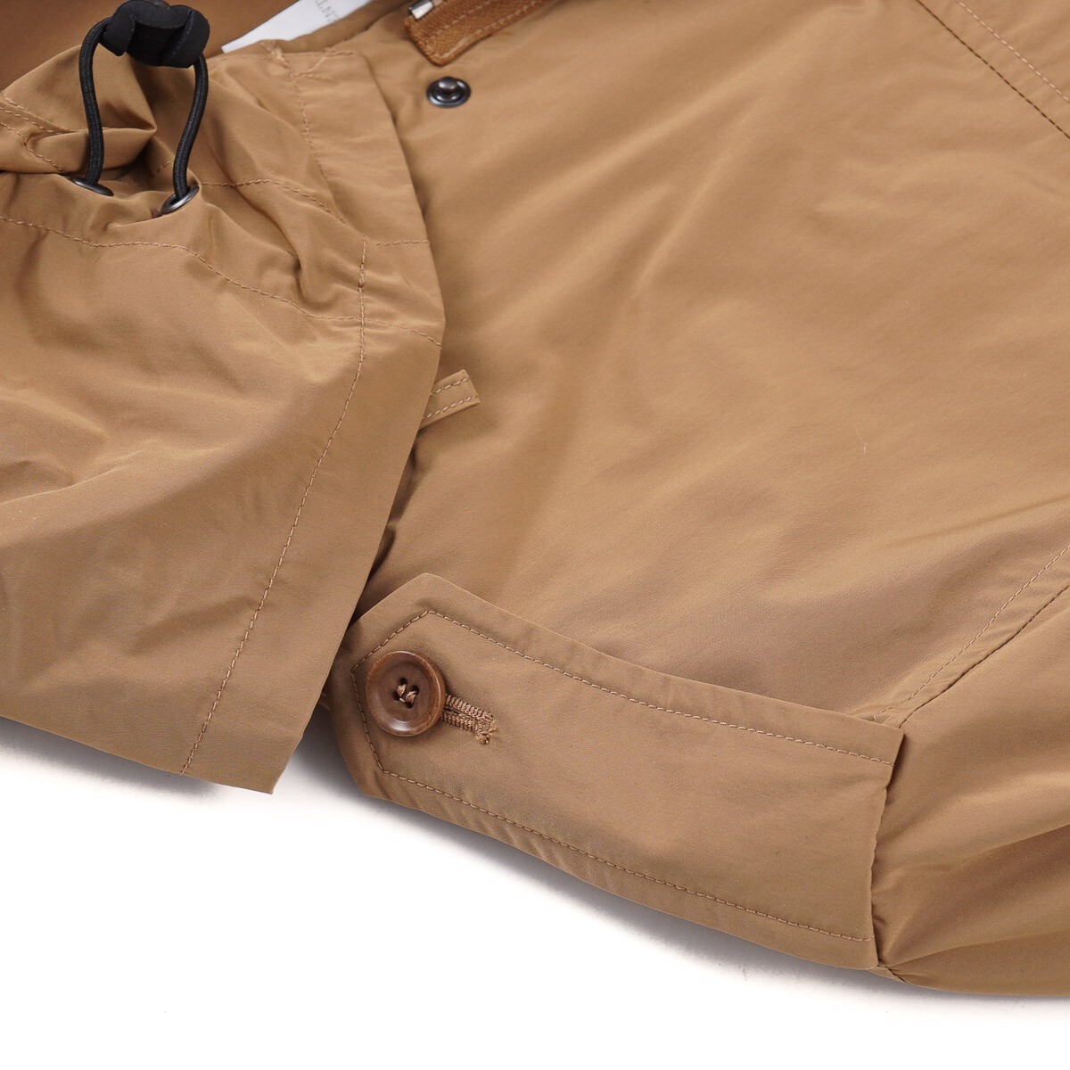 Aspesi F/W 24-25 'Minifield' Camel Tan Vento Nylon Field Jacket