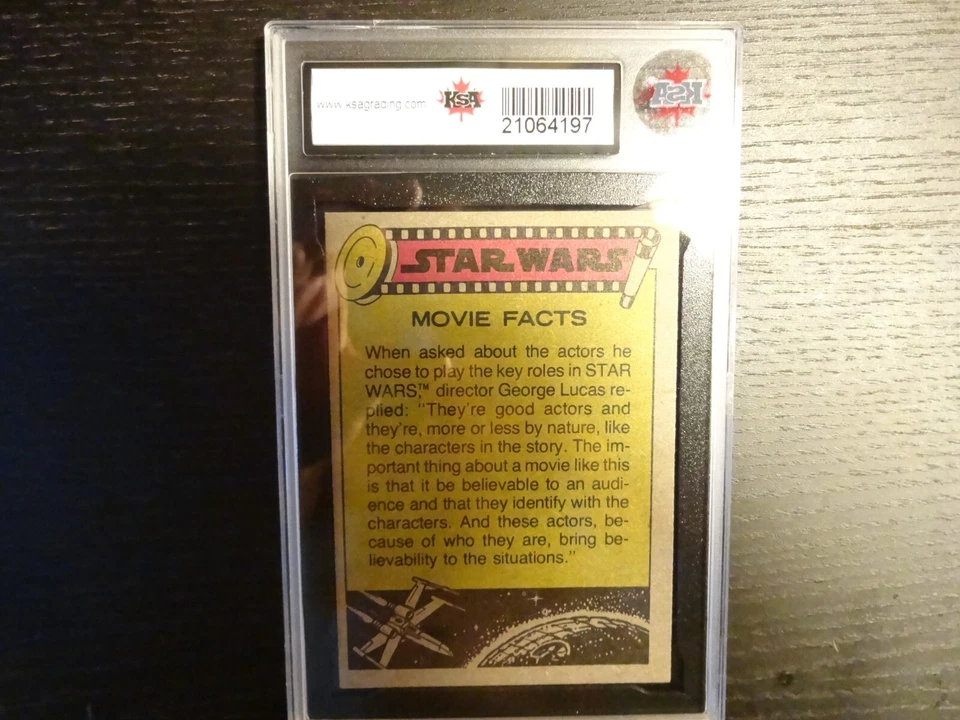 1977 STAR WARS #28 Luke Agrees Join Ben Kenobi KSA 9.5 (PSA 10/APR $1,000) GEM💎 - Image 2 of 3