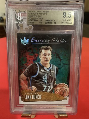 Panini Court Kings Emergent Masterpiece Luka Doncic ONE OF ONE BGS 