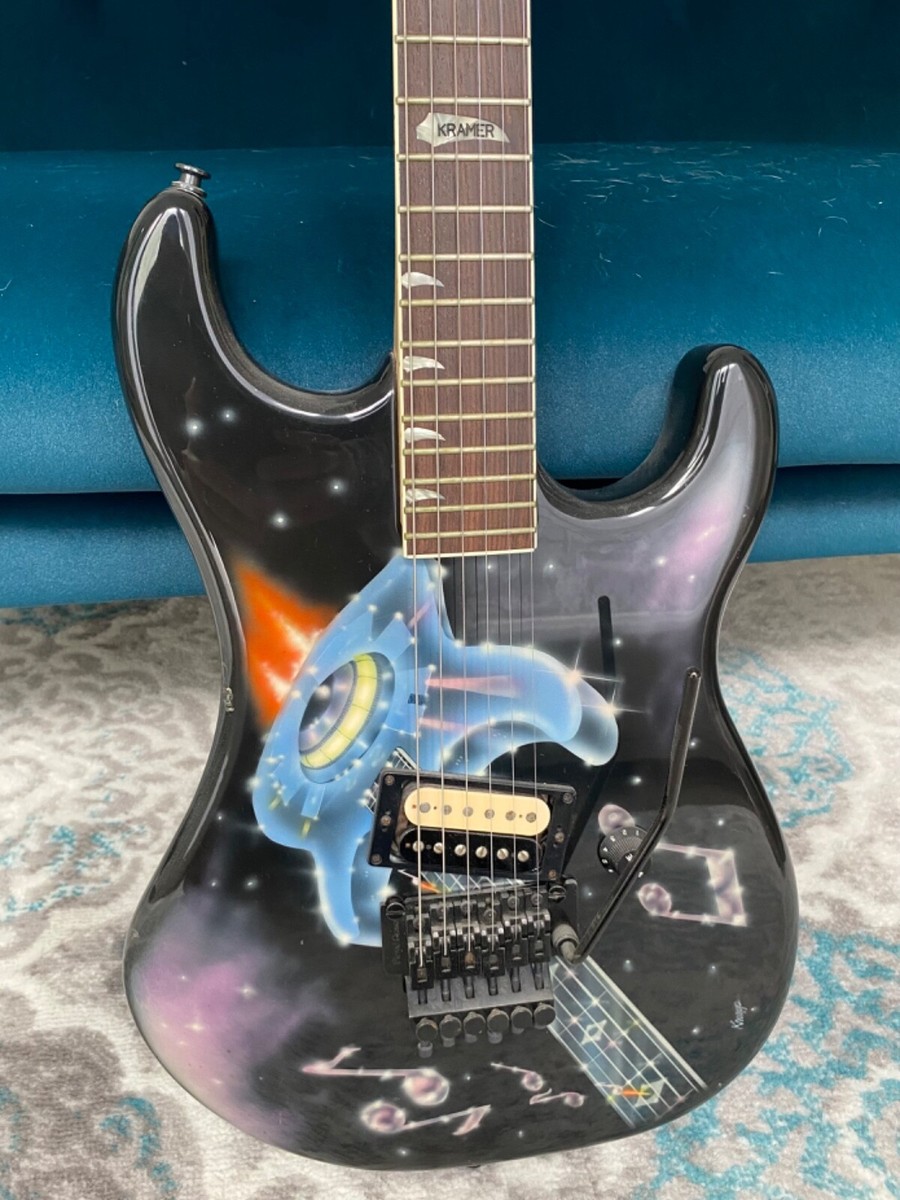 1987 Kramer American Baretta - KNAPP Guitar Space Ship Graphic | eBay