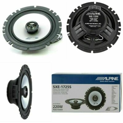 Alpine SXE1725S 2-Wege Koaxial Lautsprecher Paar 165mm 16,5cm 220W NEW
