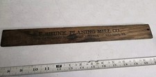 Vintage F. Shunk Planing Mill Co Reading PA Wood Advertising Salesman Sample?