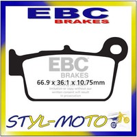 FA367TT Sinterisierte BremsbeläGe Hinten EBC Kawasaki KX 250 F 2004-2018