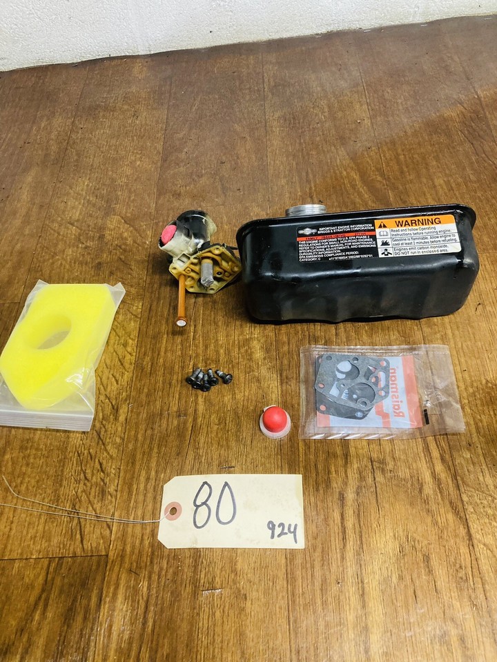 Genuine Briggs and Stratton Engine Fuel Tank 494406 795477 Carburetor