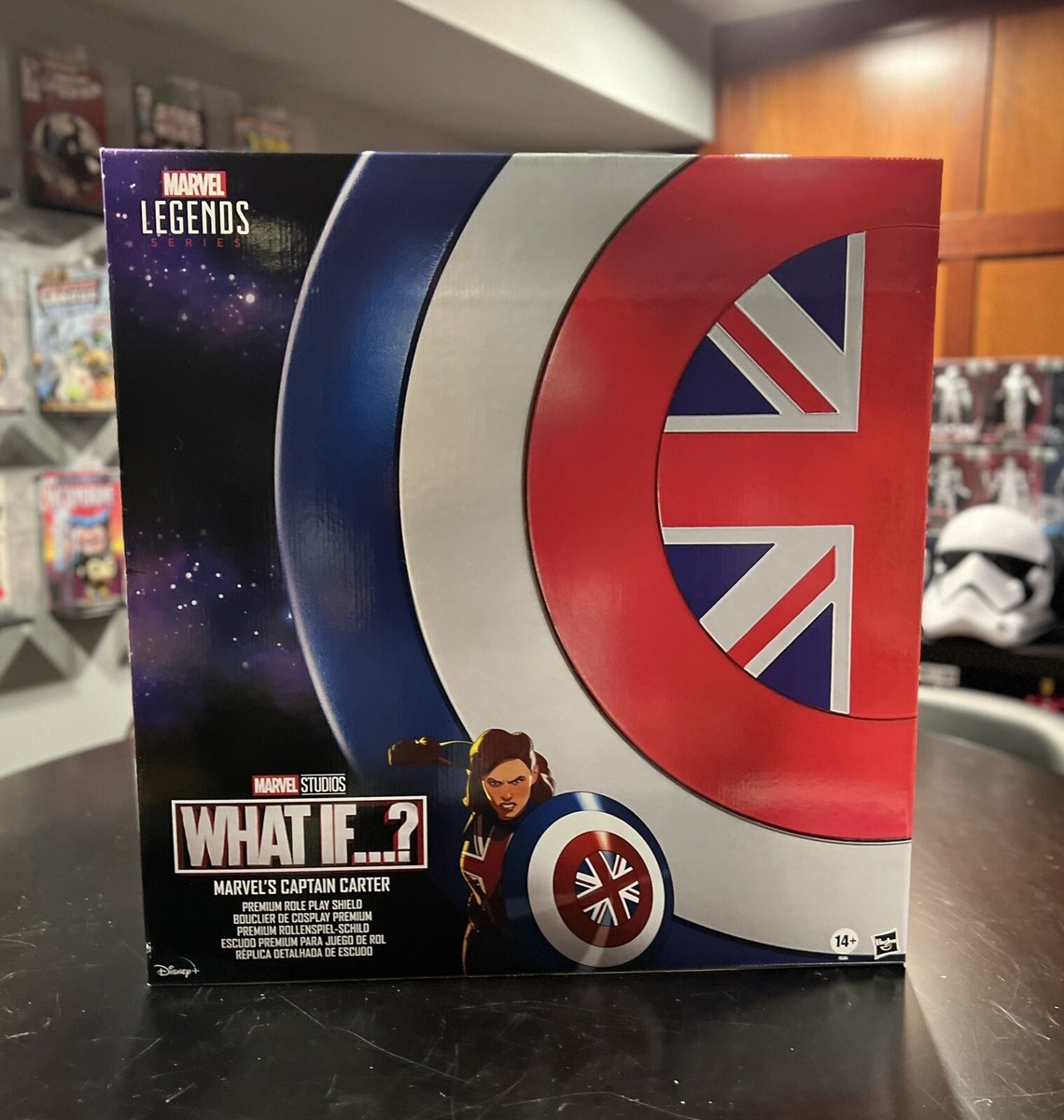Marvel Legends Captain Carter Shield Prop Replica HASBRO What If