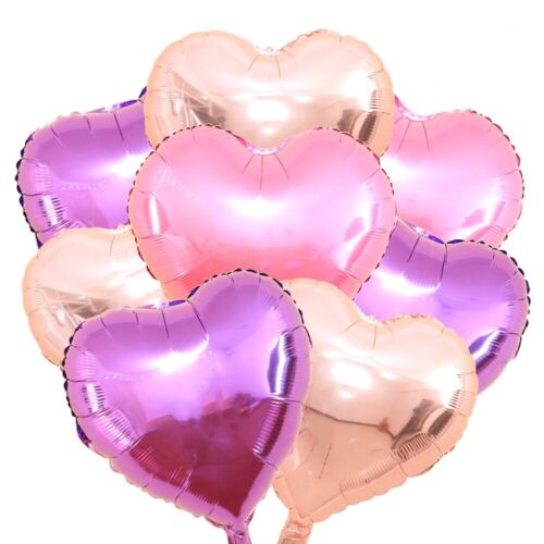  10pcs Balloons Heart Shape Ballons Party Supplies Decoration for Birthday - Picture 1 of 10