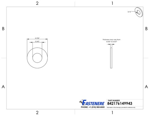 5/16" Edelstahl Flachscheiben verpackt in 1000 Stück Box - Bild 2 von 5