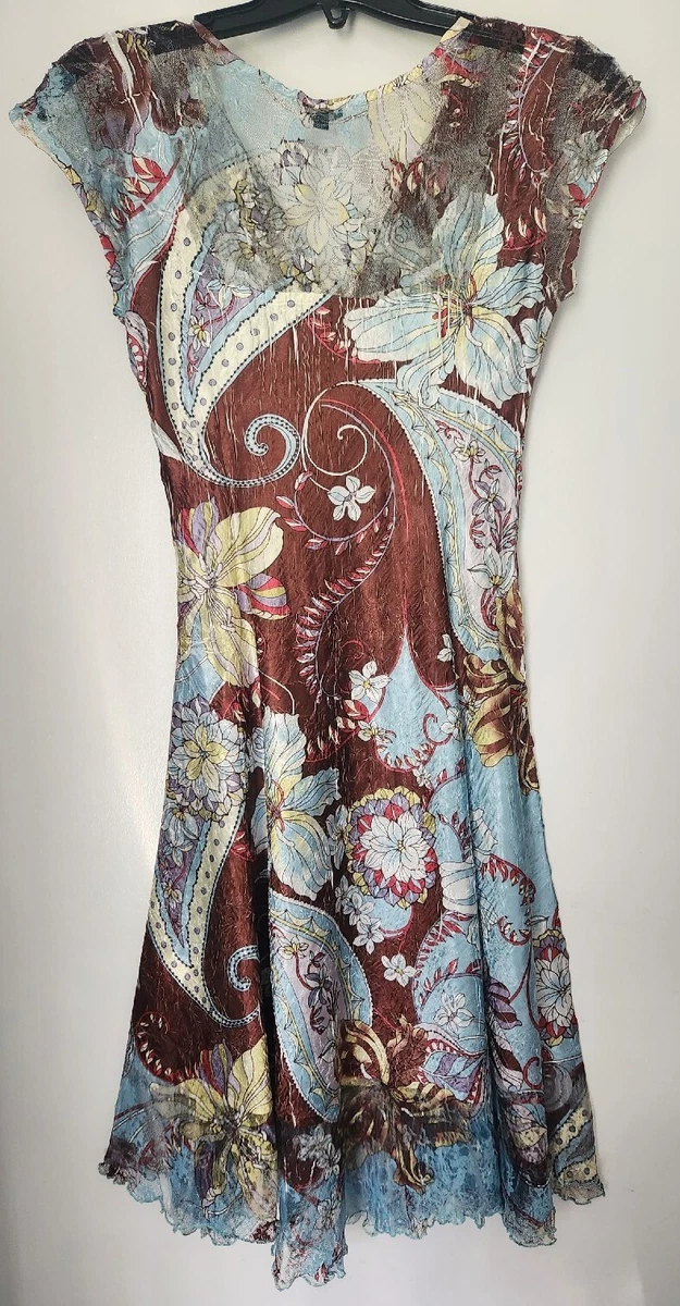Komarov Dress Large Crinkle Stretch eBay
