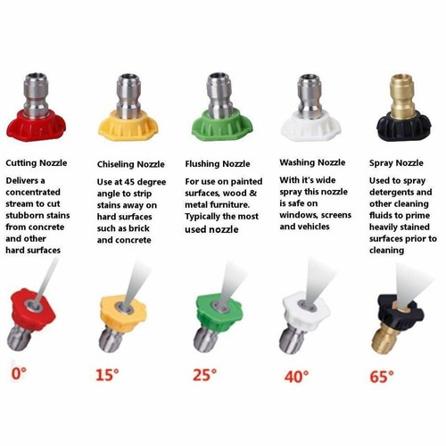 1/4" Snow Foam Lance Cannon Soap Bottle Sprayer Pressure Washer Gun Jet Car Wash - Picture 25 of 27