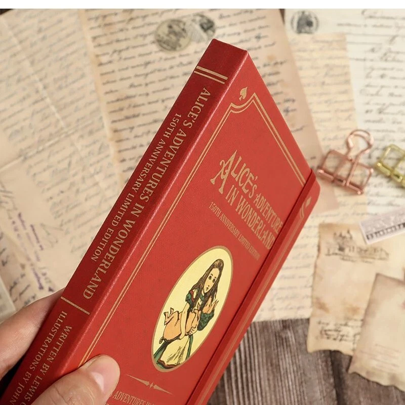 7321 design Alice RED Undated Planner Scheduler Organizer Diary Journal Korean Foto 3 de 4