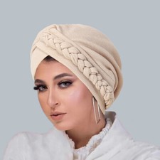 Women Braids Hat African Gele Auto Headtie Cap Headwear Muslim Turban Hijab
