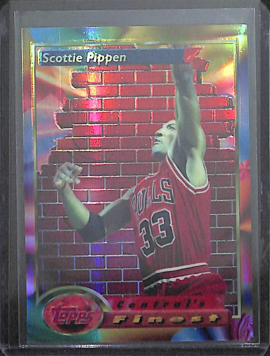 1993-94 Topps Finest Finest Moments Refractor #105 Scottie Pippen