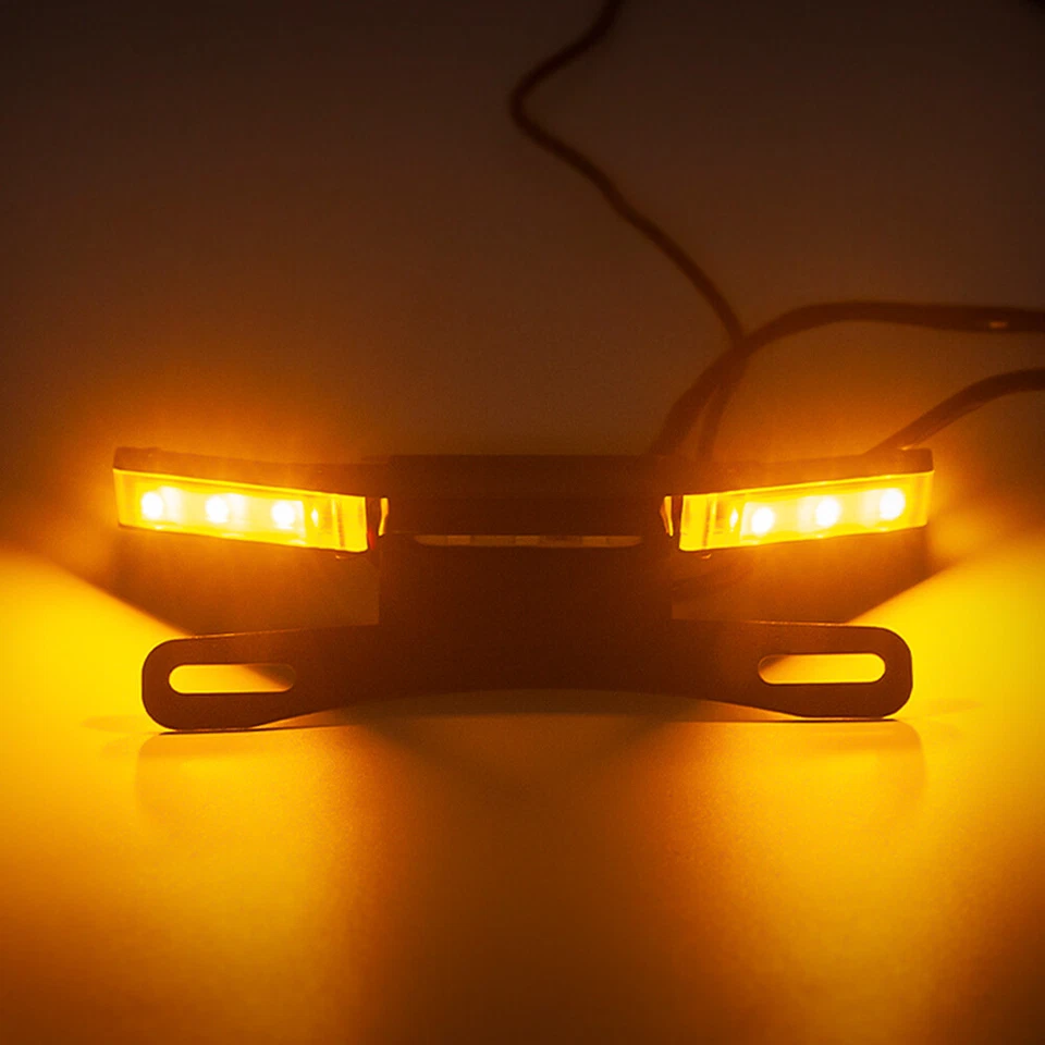 License Plate Holder LED Turn Signals For YAMAHA YZFR3 YZF-R25 MT-03 MT-25 15-24 - Image 3 of 4
