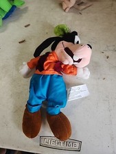 Disney Goofy Mini Plush Bean Bag Toy The Disney Store With Tag 9  Collectible