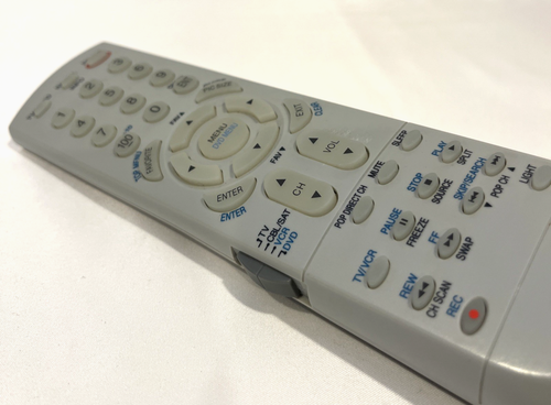 TOSHIBA CT-90159 ORIGINAL GRAY MULTI REMOTE CONTROL FOR TV CABLE VCR DVD MODELS - Foto 4 di 5