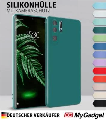 MYGADGET Hülle für Huawei P30 Pro - Handyhülle Cover aus Silikon