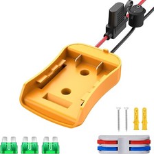 Power Wheels Adapter for Dewalt 20V Battery Coverter Kit with Fuse  Switch DIY
