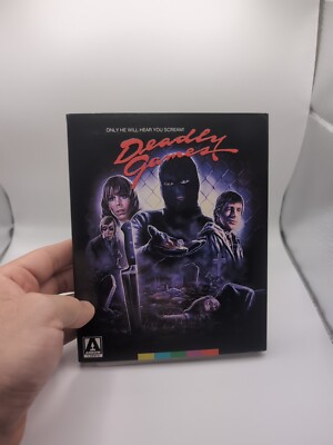 Deadly Games Bluray w/ Slipcover Arrow Video