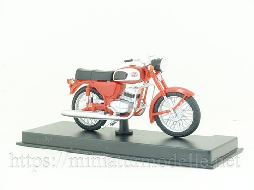 1:24 JAWA 250 350 motocicleta 50 ciclomotor ruso Modimio RDA motocicleta RDA EMBALAJE ORIGINAL NUEVO - Imagen 9 de 13