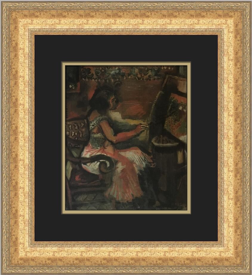Marc Chagall The Model Custom Framed Print | eBay