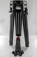 Sachtler Tripod Cine 2000 Long Tripods 150mm 6281 w/ Ground Spreaders 7023