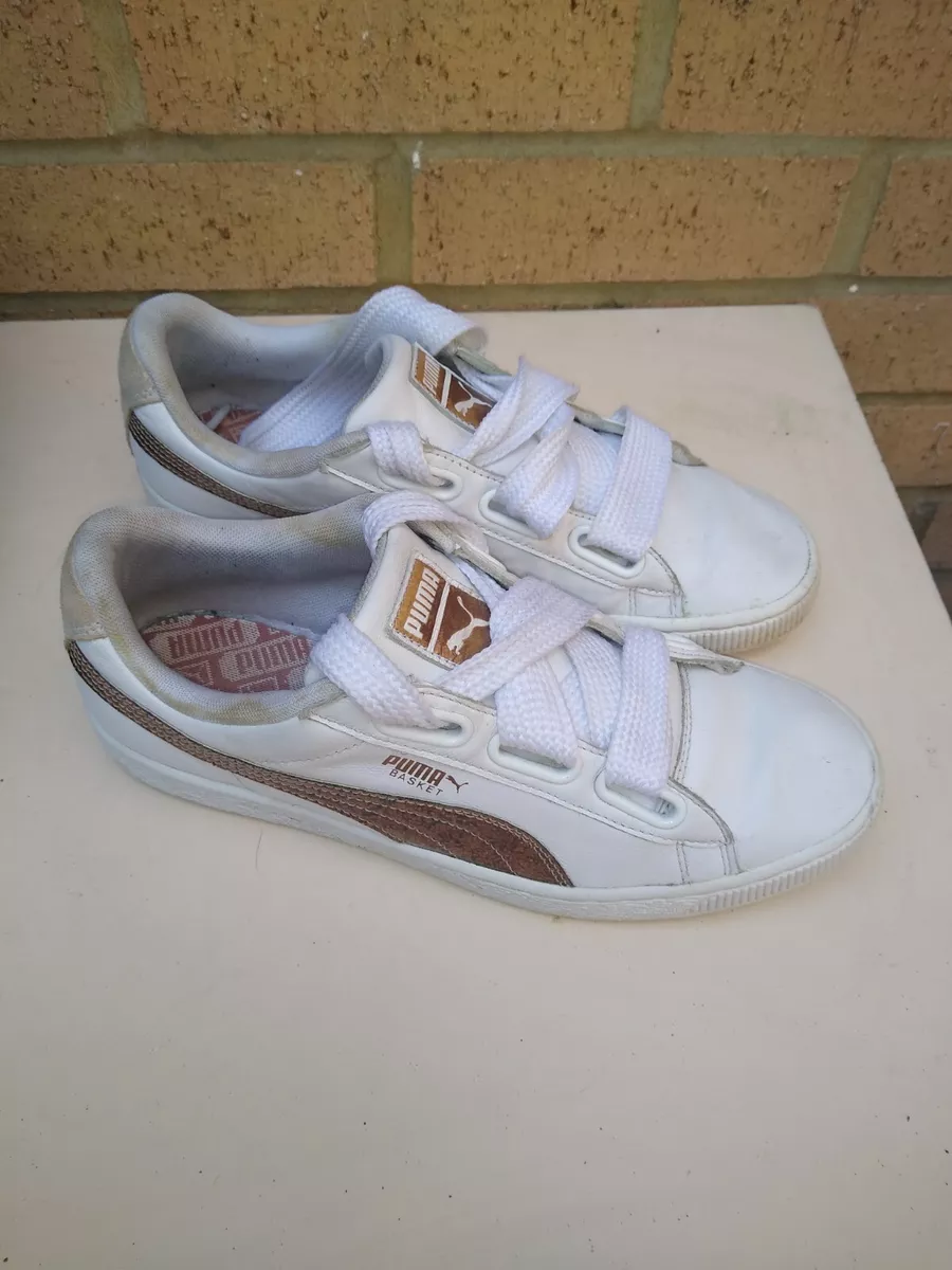 Puma basket heart white rose gold new arrivals