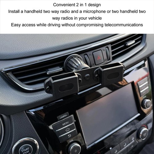 Handheld Radio Car Vent Mount Car Radio Holder For For Anytone For Hot