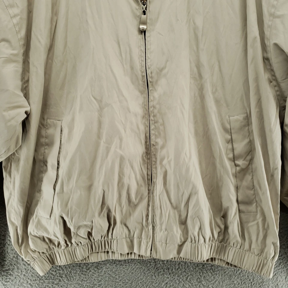 Vintage Devon & Jones Players Jacket Mens XL Golf Full Zip Hospital Logo - Image 3 of 4