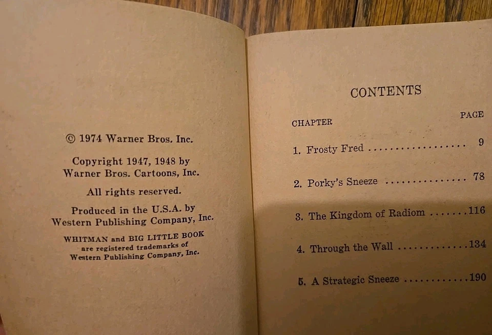 70s Bugs Bunny Looney Tunes Childrens Book Lot - Flip It Cartoons, Road Runner, - Image 4 of 4