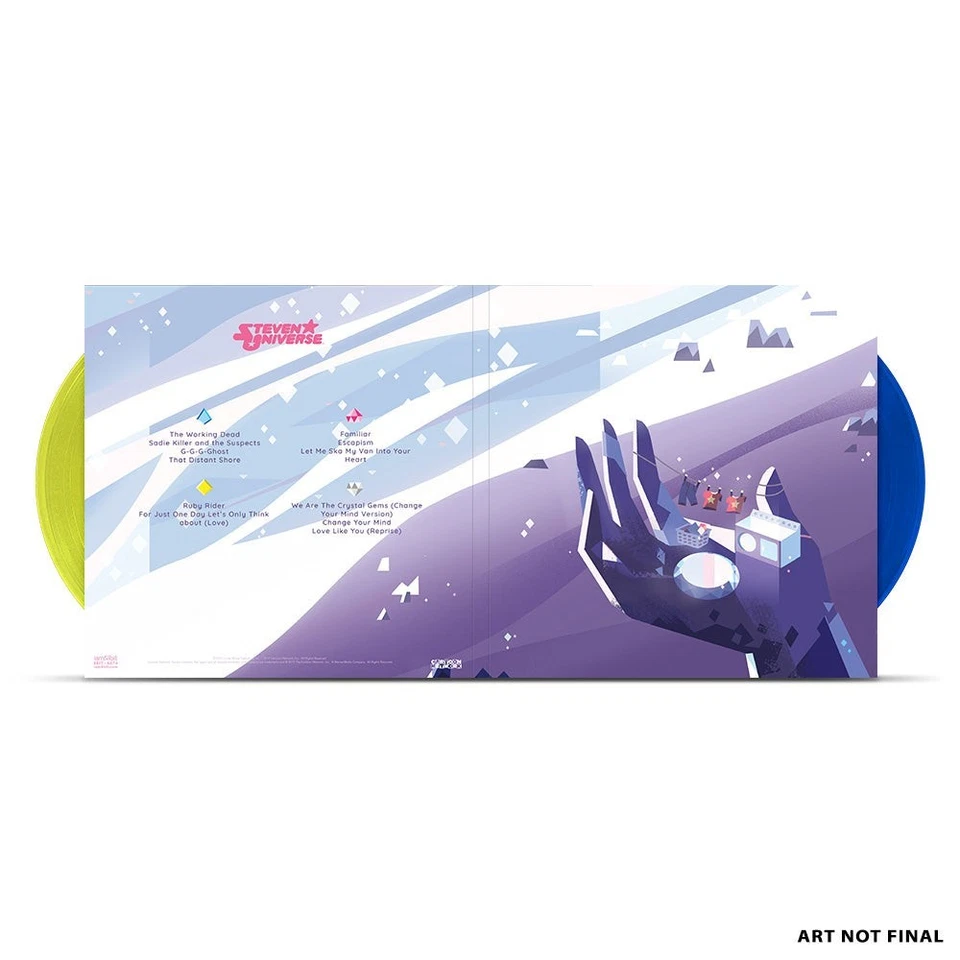 SEALED Steven Universe Vol. 2 Soundtrack vinyl 2xEP record 10” iam8bit New - Image 3 of 3