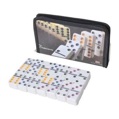 Dominos Set Spiel mit Organizer Tasche Party Classic Blöcke Spiel für Teens Kinder