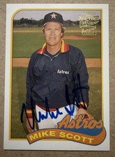 2004 Fan Favorites #FFA-MSC Mike Scott Autograph SP Astros